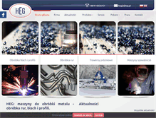 Tablet Screenshot of heg.pl